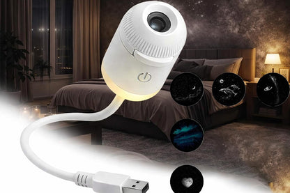 5 Slides Set Galaxy Projector Night Light