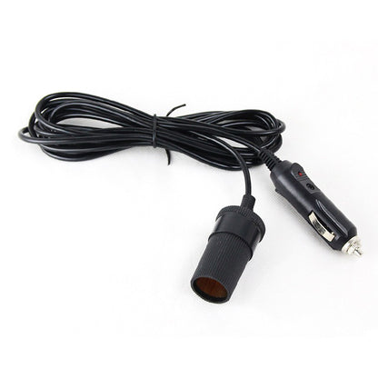 12V Car Cigarette Lighter Adapter Extension Cable Cord Plug Connector