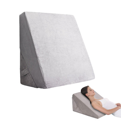 Triangle Bed Wedge Pillow Bed Sleeping Rest Pillow Cushion