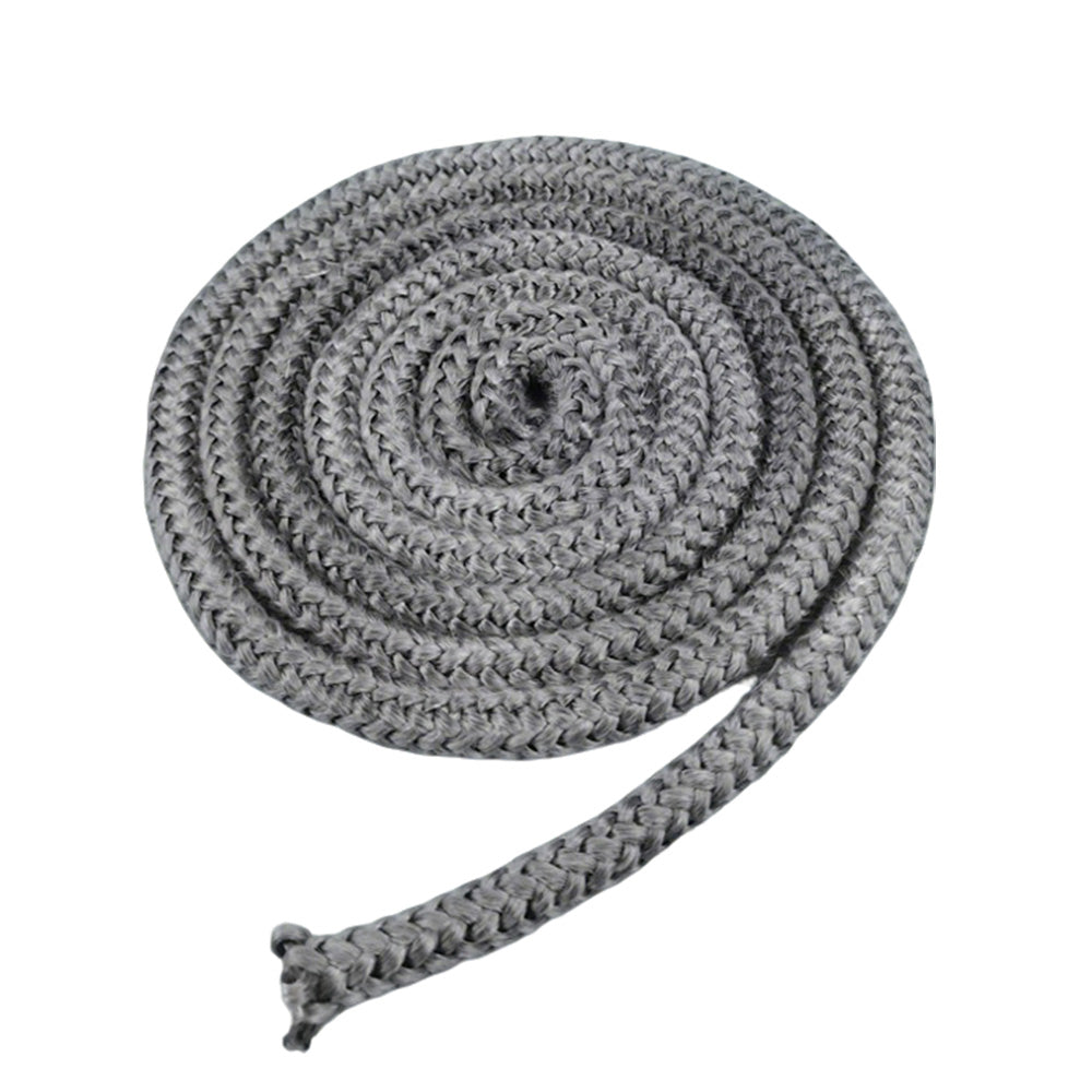 2mm Fire Stove Heater Door Rope Seal Gasket Fibreglass Fireplace Sealing Rope
