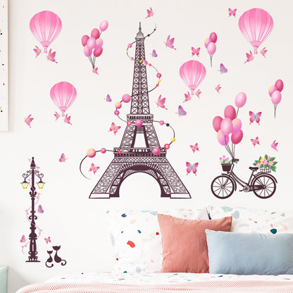 Paris Tower Wall Stickers Eiffel Tower Wall Sticker Decal