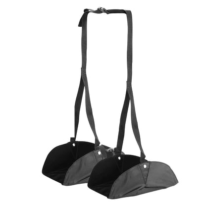 Portable Travel Foot Rest Adjustable Flight Leg Hammock Travel Accessory