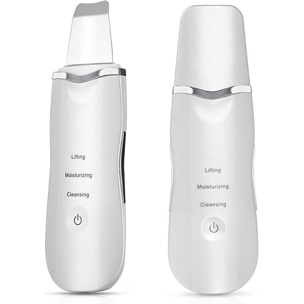 Ultrasonic Skin Scrubber Pore Cleansing Tool for Facial Care-White