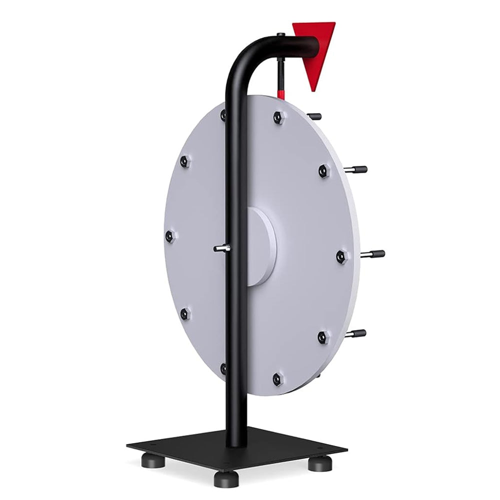 30CM Spinning Prize Wheel 10 Slots Tabletop Roulette Wheel with Stand