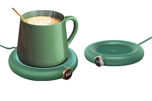USB Cup Warmer Heat Beverage Mug Mat-Green