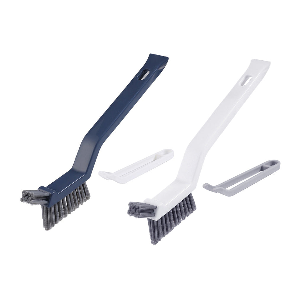 2Pcs Multifunctional 2-in-1 Crevice Gap Cleaning Brush
