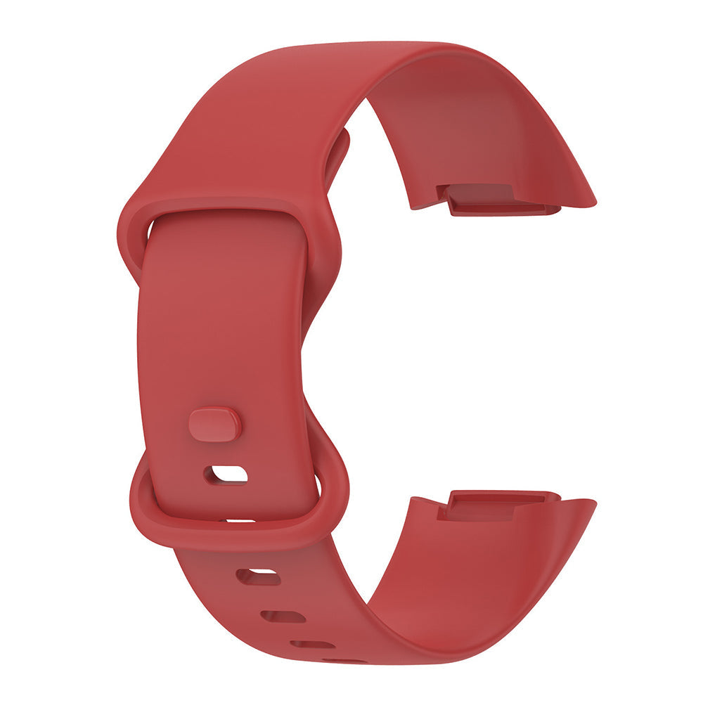 Silicone Watch Strap Wristband for Fitbit Charge 5-Small Style 4