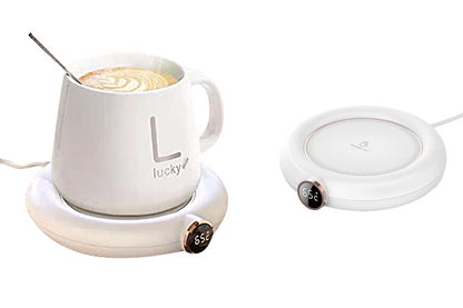 USB Cup Warmer Heat Beverage Mug Mat-White