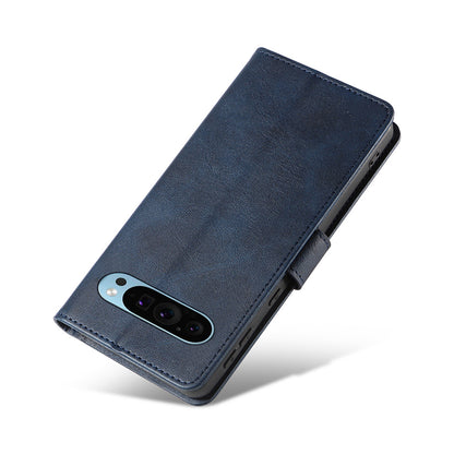 Wallet Case for Pixel 10 and 10 Pro Holder Snap-Lock Flip Cover-Blue