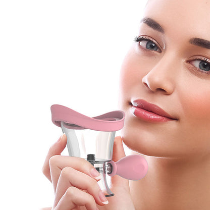Manual Eye Wash Cup Air Pressure Eye Cleaning Cup Pink