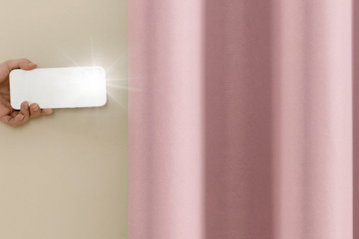100 Percent Blackout Curtain Panel - Pink