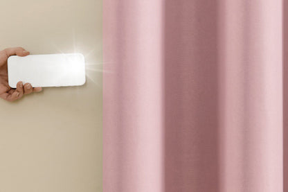100 Percent Blackout Curtain Panel - Pink