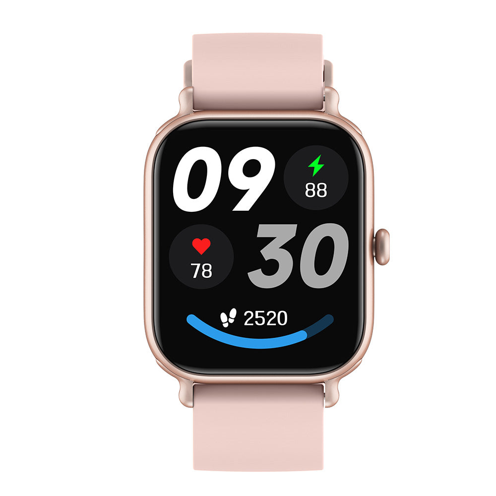 Bluetooth Smart Watches Fitness Tracker with Heart Rate Sleep Monitor Compatible with IOS Android Phones Pink