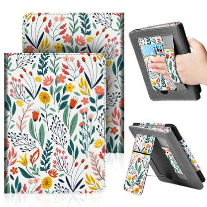 Case for Kindle Paperwhite 6 with Hand Strap Stand 7 Inch-White