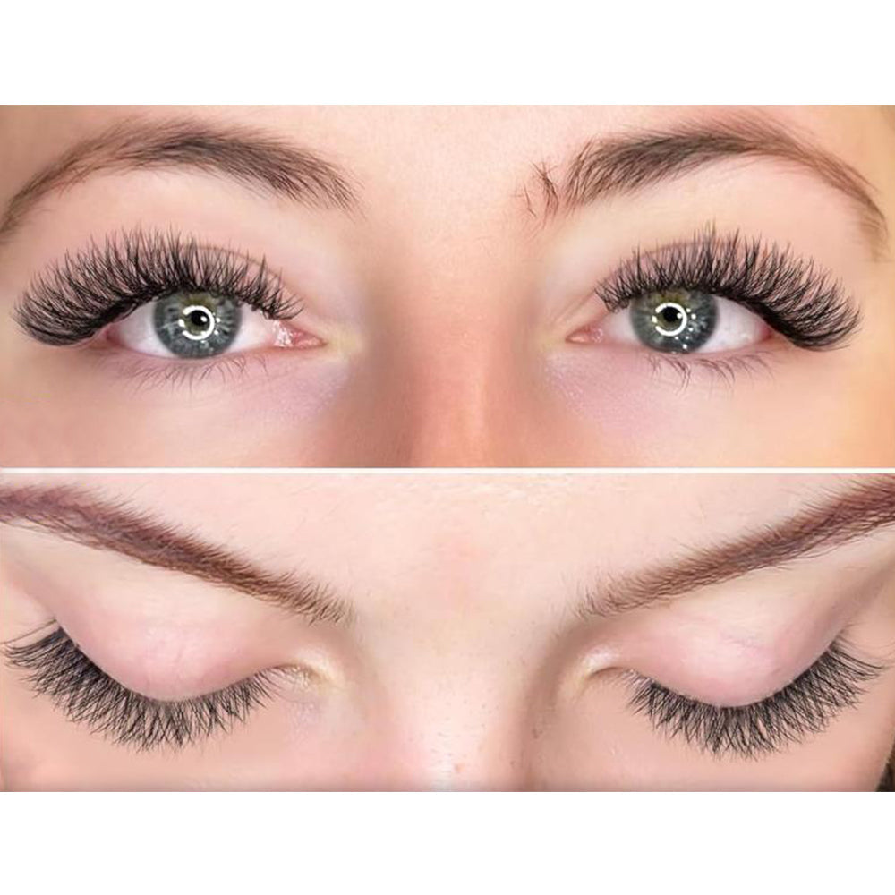 2 Pairs Reusable Magnetic Eyelashes with Tweezers