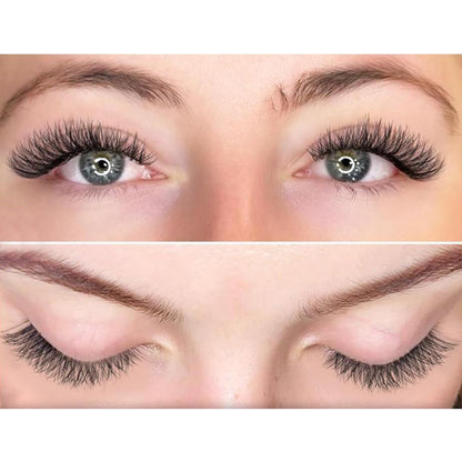 2 Pairs Reusable Magnetic Eyelashes with Tweezers