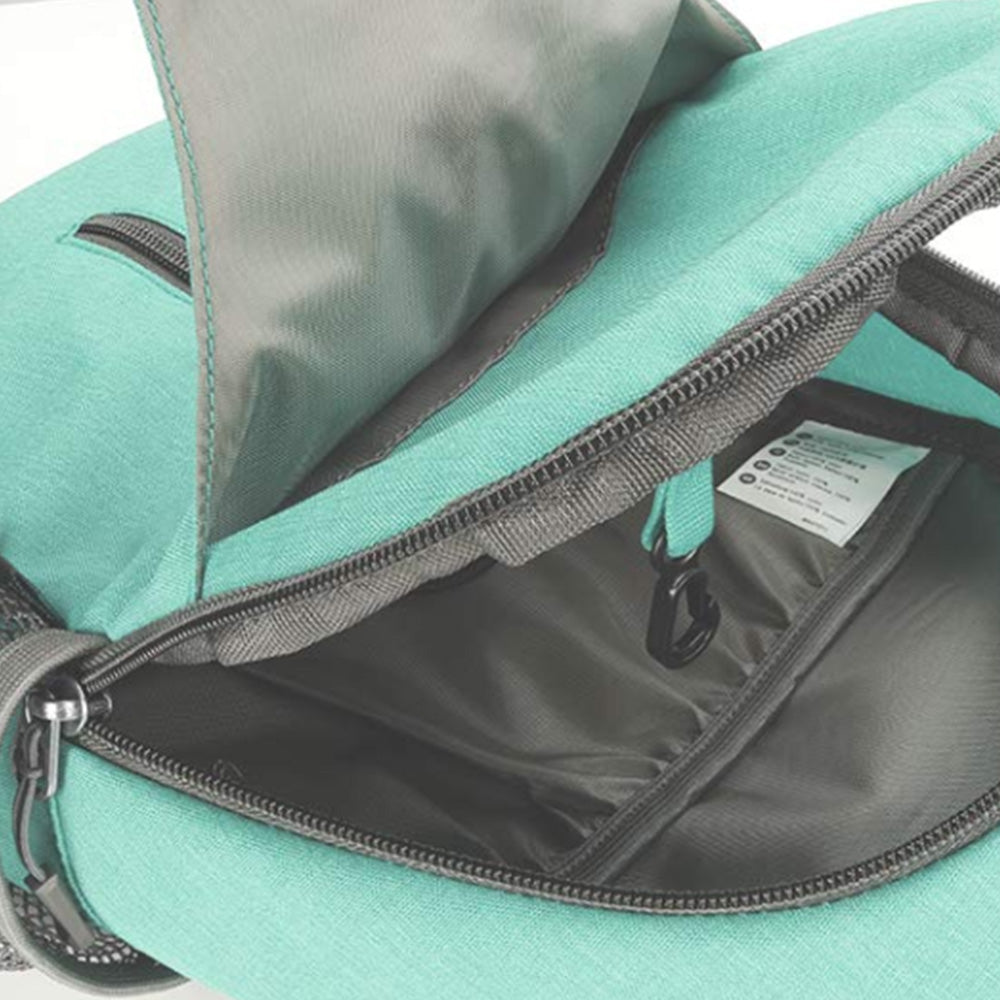 Water-Resistant Crossbody Bag Travel Sling Shoulder Bag with Multiple Compartments Headphone Port (Copy) (Copy)