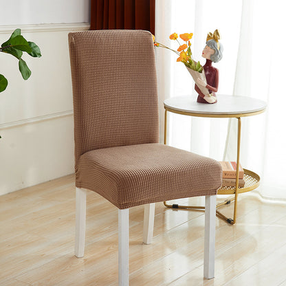 4Pcs Stretch Chair Slipcover Chair Covers Furniture Protector -Coffee