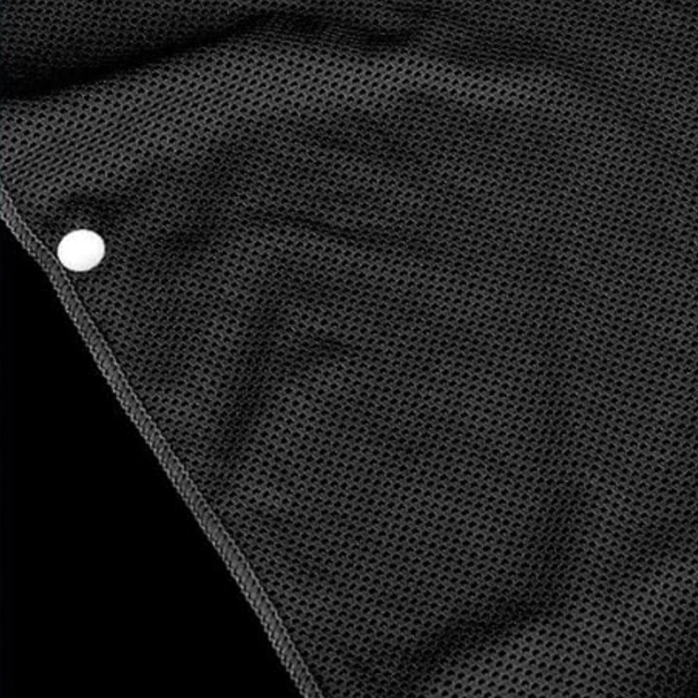 Cooling Hoodie Towel Neck Wrag Sport Cooling Towel for  Workout Camping Cycling Black