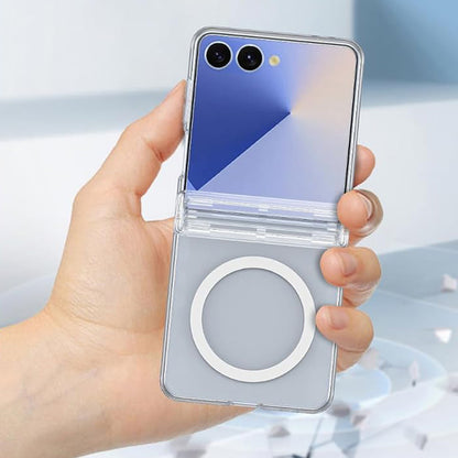 Case and Screen Protector for Samsung Galaxy Z Flip 8- Clear
