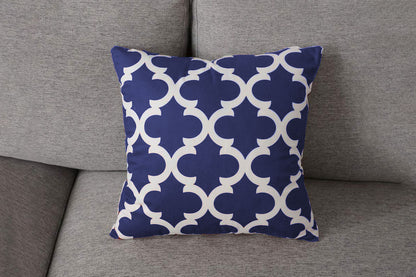 4Pcs 45X45CM Linen Geometric Throw Pillow Cushion Cover ST2