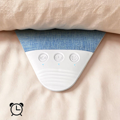 Pillow Speaker Bluetooth Under Pillow Sleep Speaker with White Noise-Blue