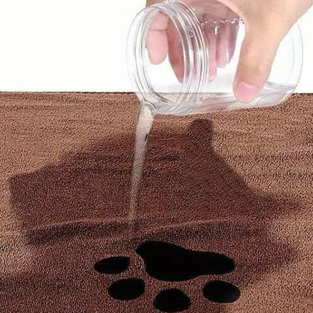 Microfiber Dog Drying Towel Absorbent-Coffee