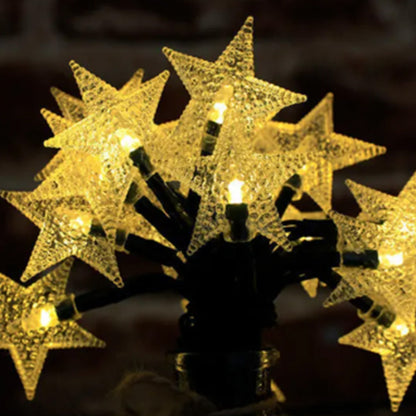 Outdoor Solar Flower String Lights Fairy Garden Lights for Christmas Decor Style 4