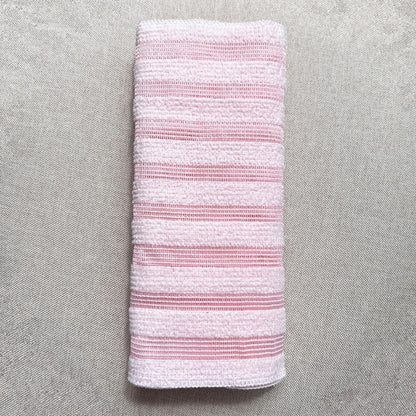 2 PCS Extra Long Exfoliating Back Scrubber Adult Bath Washcloth for Smooth Skin Pink