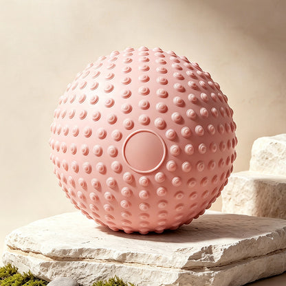 25 cm Thick Inflatable Sitting Stretching and Balance Ball-Pink