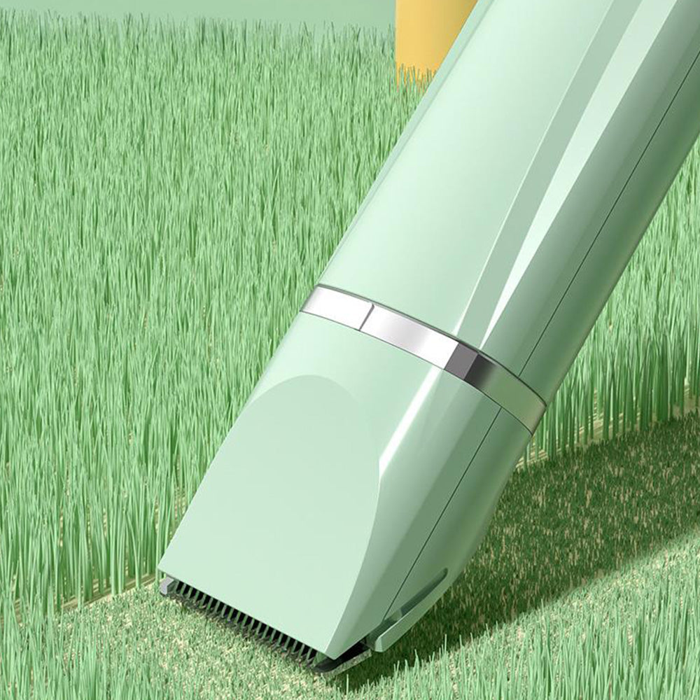 Pet Grooming Kit Cat Dog Clippers Pet Hair Trimmer Electric Shaver Green