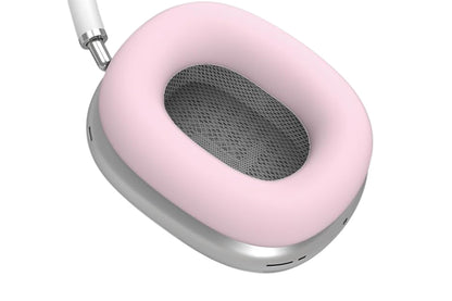 Silicone Case Cover for AirPods Max with Ear Pad Case Cover and Ear Cups Cover-Pink