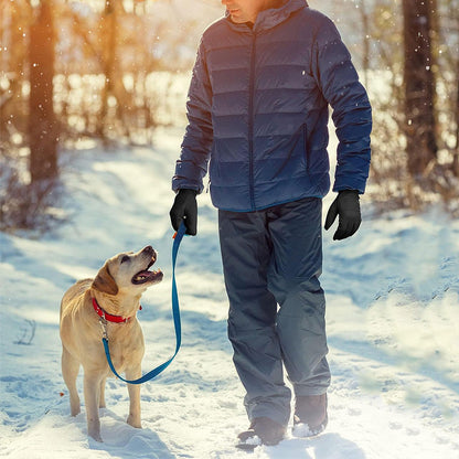 Pair of Winter Ski Gloves for Men Women Touch Screen Cycling Driving Gloves Black