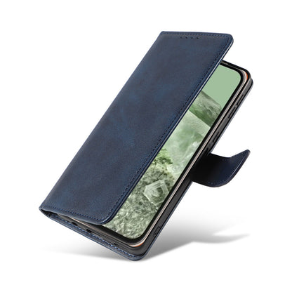 Wallet Case for Pixel 10 and 10 Pro Holder Snap-Lock Flip Cover-Blue