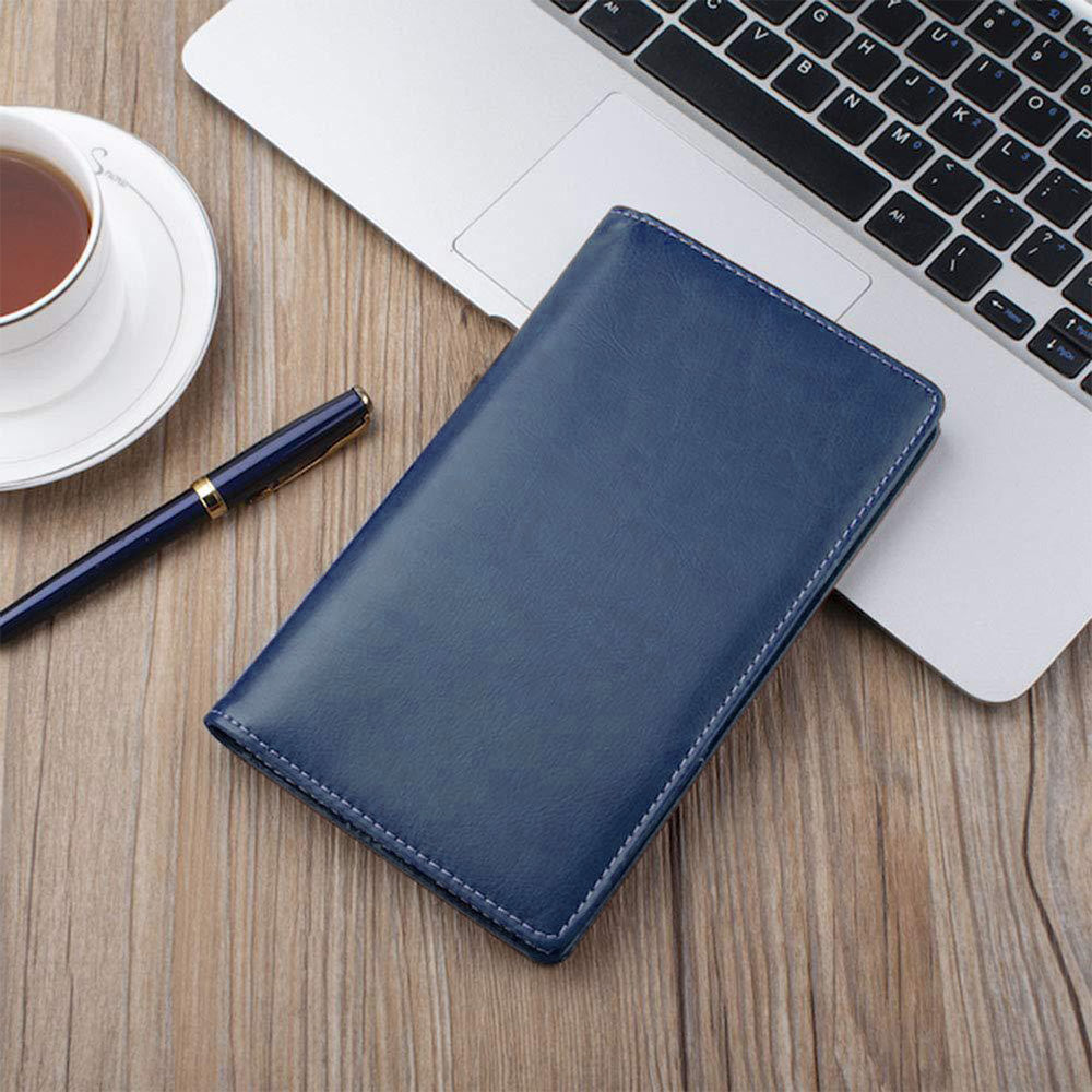 120-Slot Capacity Business Card Holder Album-Dark Blue
