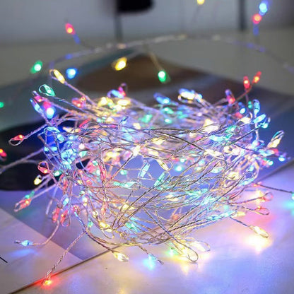 Solar String Lights ¨C Outdoor Waterproof Fairy Lights for Patio and Balcony Multicolor