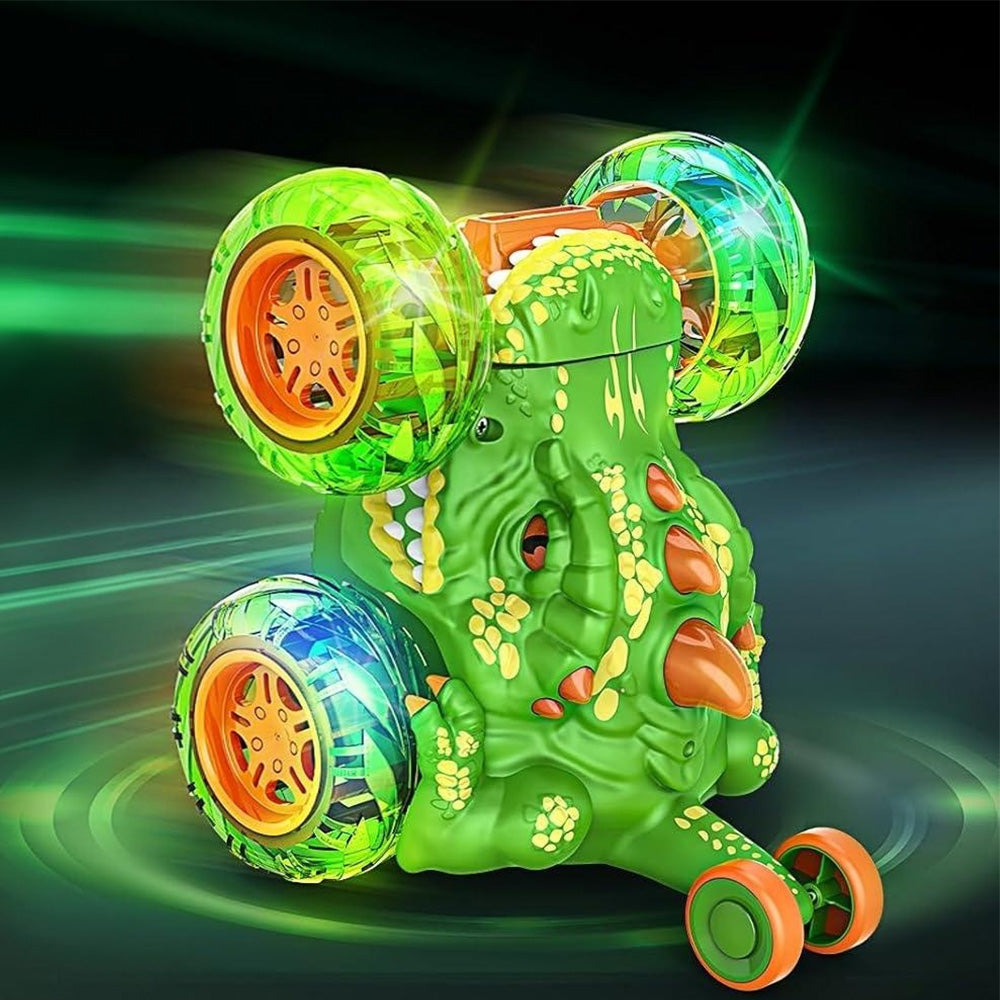 Remote Control 4WD RC Stunt Car 360-degree Rotating with Lights Christmas Gift Style 3