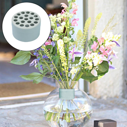 Spiral Flower Stem Holder Spiral Ikebana Stem Holder for Vases DIY Bouquet Twister Flower Arrangement Holder Green