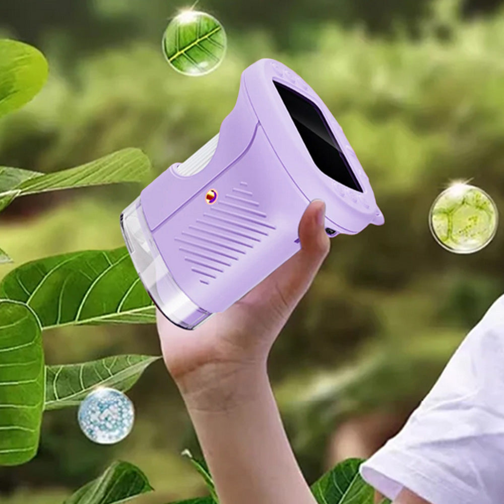 1000X Handheld Microscope 1080P Mini Pocket Digital Microscopes-Purple