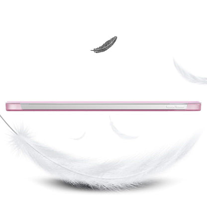 Compatible Case for iPad 10th 11th Gen A16 Tri-Fold Smart Cover Auto Wake Sleep-Pink