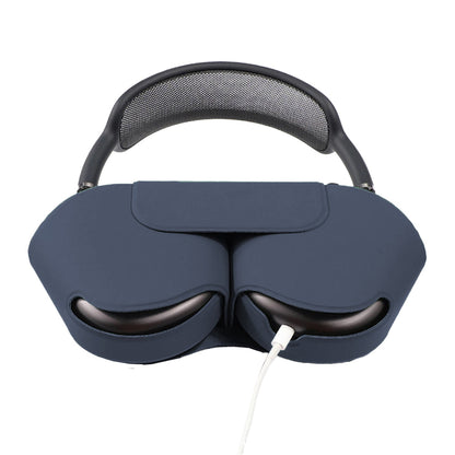 Protective Headphones Case for Airpods Max Anti-Scratch Travel Cover Case Dark Blue