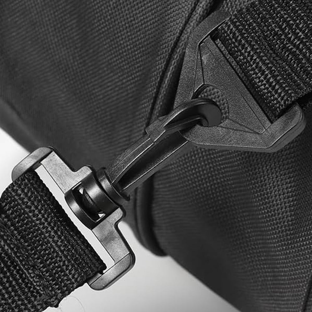 Badminton Bag for 4 to 6 Rackets with Shoe Compartment - Black