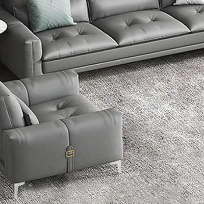 Set of 4Pcs Furniture Legs Metal Feet Triangle Feet Replacement Cabinet Dresser Legs Silver