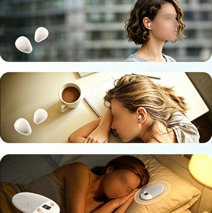 2 in 1 Under Pillow Sleep Speaker Bluetooth Headphones - Grey