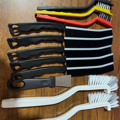 11Pcs Set Crevice Cleaning Brush Tools for Kitchen Corner Sink