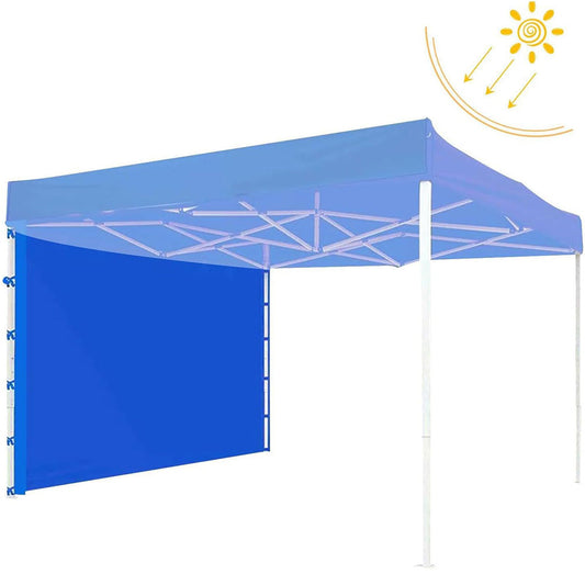 Instant Canopy Tent Sidewalls Portable Canopy with Side Panels for Camping Blue