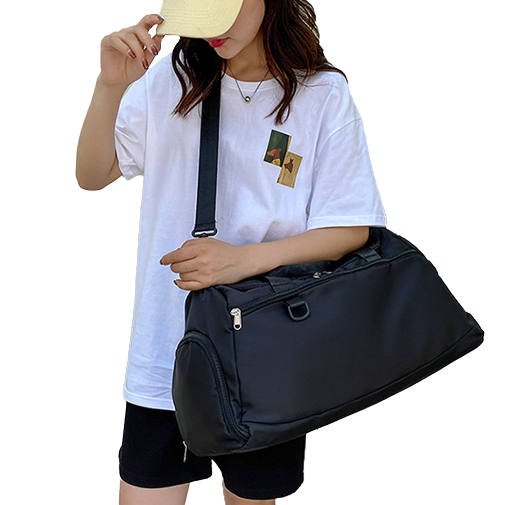 Travel Duffle Bag Weekend Bag Carry On Cabin Bag Gym Sports Bag Black