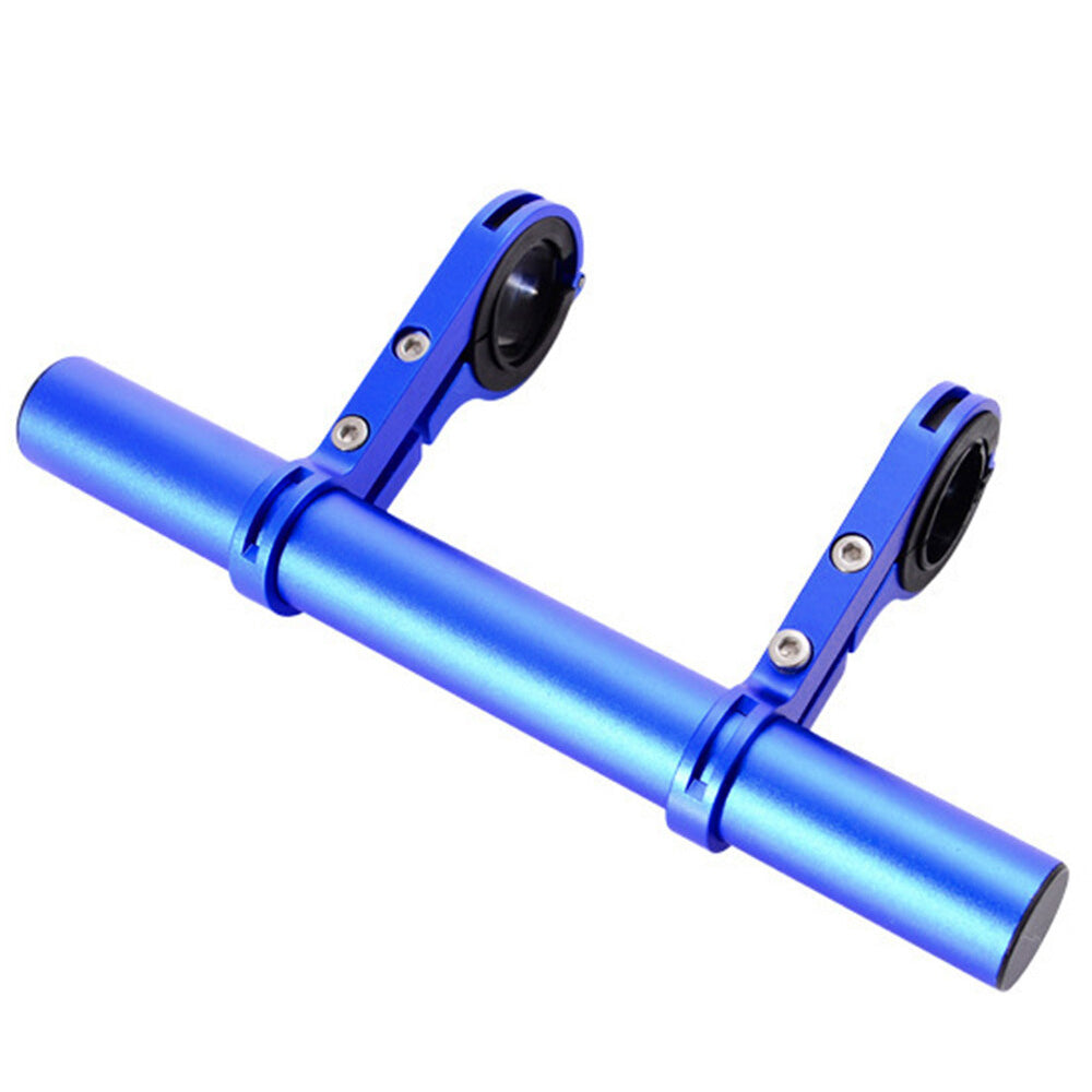 20cm Aluminum Alloy Bicycle Handlebar Extender Mount-Blue