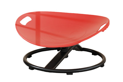 Balance Training Spin Chair for Autistic Little Ones Sensory Spinning Chair 100kg Weight -Red