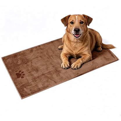 Microfiber Dog Drying Towel Absorbent-Coffee